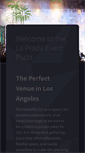 Mobile Screenshot of lapradaevents.com